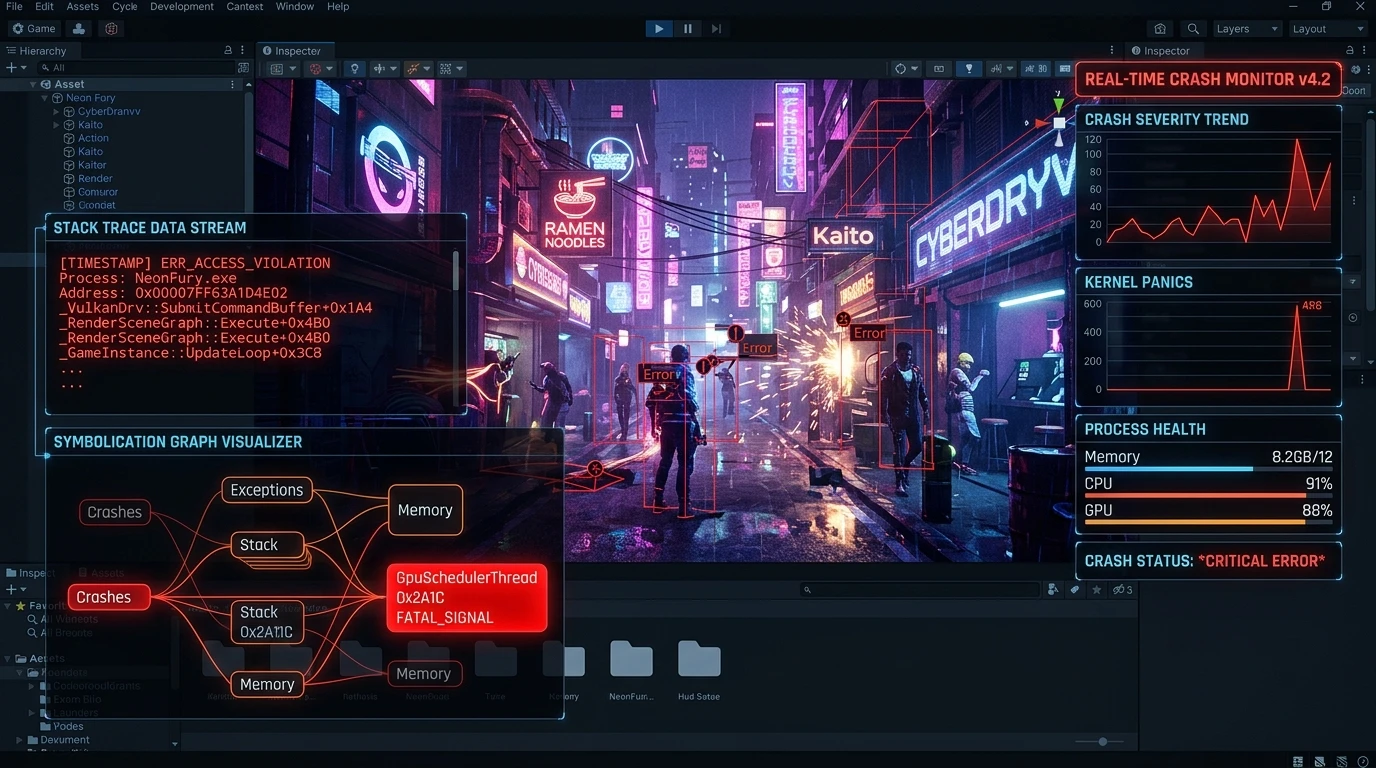 스마트 버그 라이브 모니터링: Sentry/Crashlytics 연동으로 유저 크래시 로그 수집 썸네일