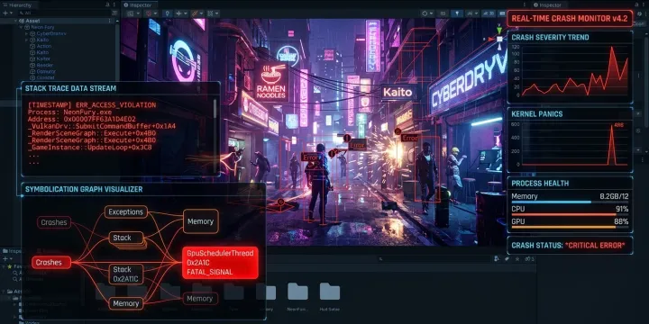 스마트 버그 라이브 모니터링: Sentry/Crashlytics 연동으로 유저 크래시 로그 수집 썸네일