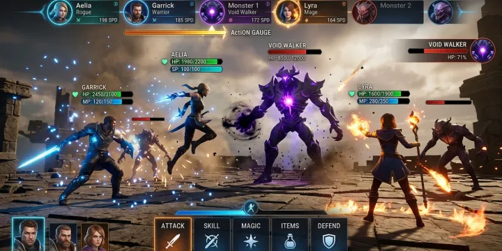 턴제 RPG의 속도(SPD)와 행동 게이지 계산 공식 모음 썸네일
