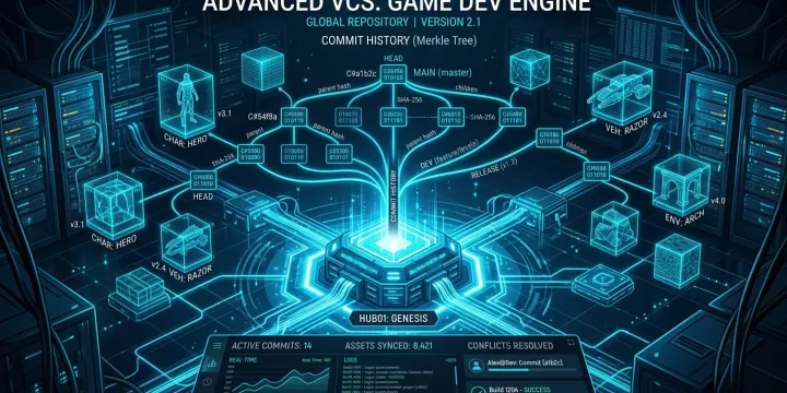 에픽게임즈의 오픈소스 VCS 'Lore' 아키텍처 분석: Git과 Perforce 사이의 대안 썸네일