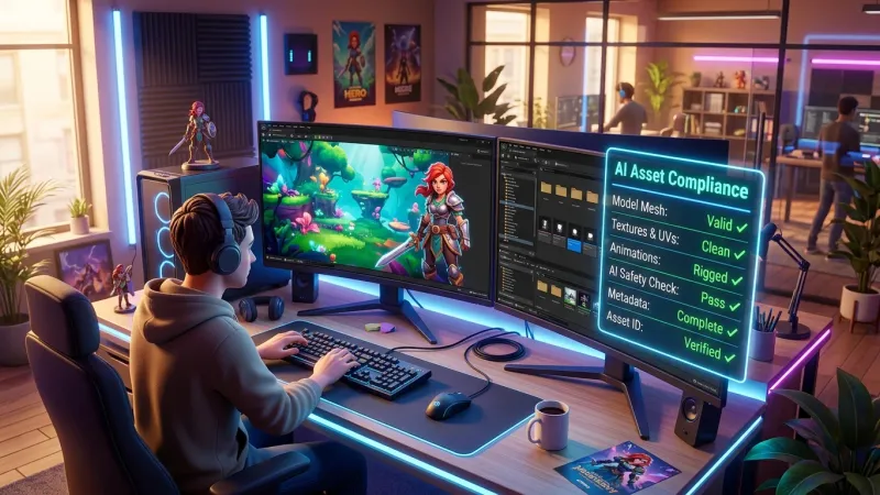 Steam AI 공개 정책 대응: AI 생성물 포함 시 스팀 규정 및 저작권 체크리스트
