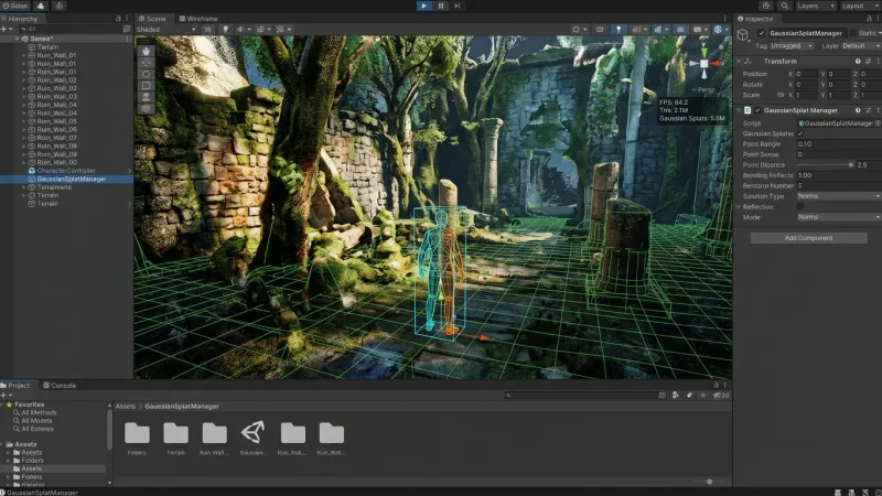 3D 가우시안 스플래팅(3DGS)을 게임에 적용할 때 고려할 점