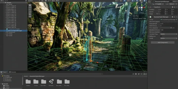 3D 가우시안 스플래팅(3DGS), 실시간 게임 플레이 기술로의 진화: 해외 인디 스튜디오의 구현 기법과 기술 생태계 분석 썸네일