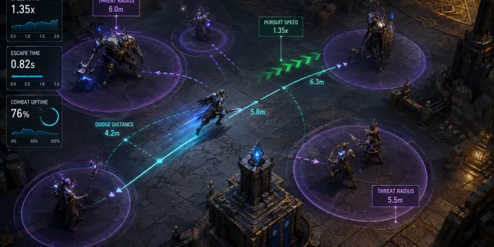 액션 RPG 플레이어 이동 속도와 전투 템포의 황금 비율 설계법 썸네일
