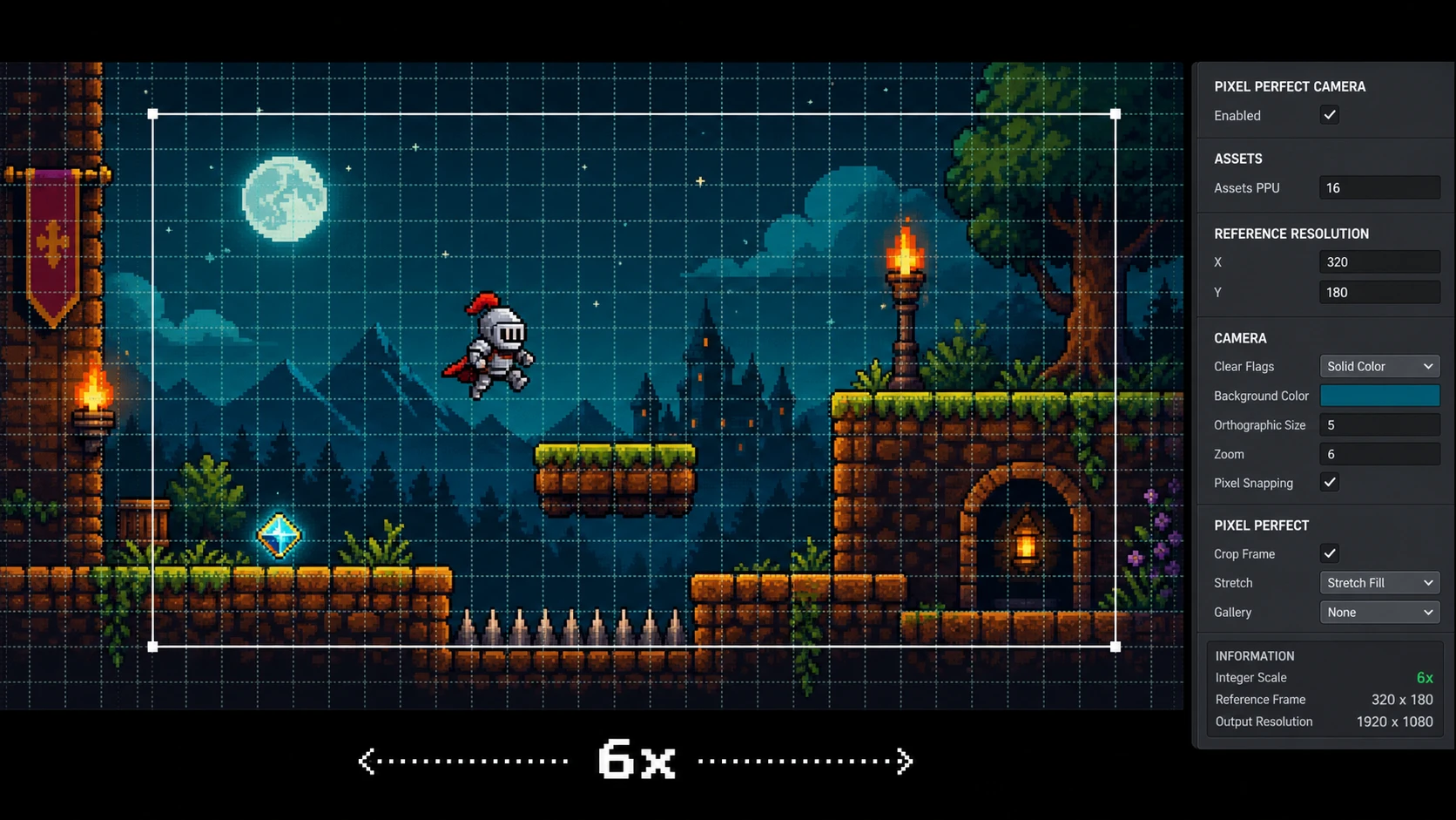 2D Pixel Perfect 카메라 세팅과 해상도 대응 기법 썸네일