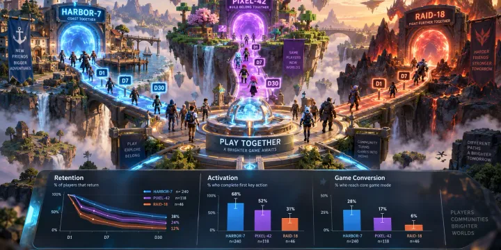 Discord 초대 코드별 신규 유저 잔존율 비교: 커뮤니티 파트너십 품질 평가 가이드 썸네일