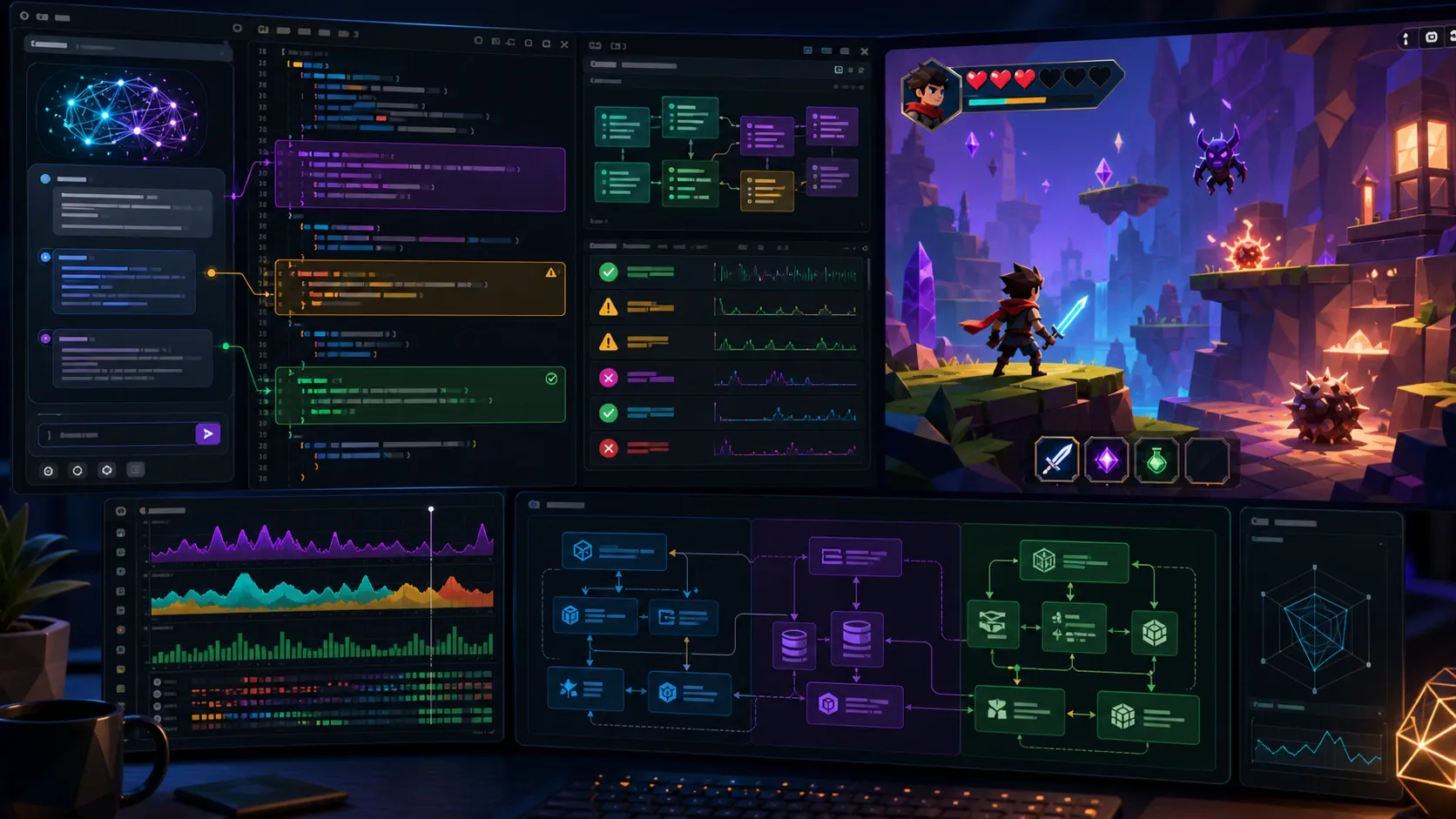 Cursor AI와 GitHub Copilot을 이용한 Unity C# 구현·리뷰·플레이 모드 검증 흐름